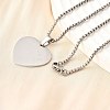 304 Stainless Steel Blank Pendant Necklaces NJEW-P329-04B-P-3