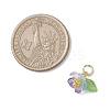 Transparent Resin & Acrylic Pendants PALLOY-JF04358-2