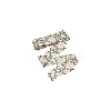 Polyester Flower Embroidery Lace Trim OCOR-WH0090-88-7