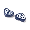 Dyed & Heated Baking Paint Glass Beads LAMP-D004-02H-2