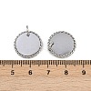 304 Stainless Steel Pendants STAS-L022-183P-03-3