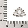 Non-Tarnish 304 Stainless Steel Charms STAS-S123-01P-05-3