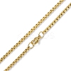 201 Stainless Steel Pendant Necklaces NJEW-C042-07G-4