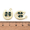 Saint Patrick's Day Alloy Enamel Pendants ENAM-T023-12B-3