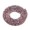 Electroplate Glass Beads Strands EGLA-A044-T2mm-A07-3