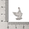 Non-Tarnish 5Pcs 201 Stainless Steel Pendants STAS-Z068-05P-3