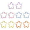 20Pcs Transparent Acrylic Pendants MACR-YW0004-18A-3