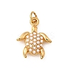 304 Stainless Steel ABS Imitation Pearl Pendants LS-STAS-B097-07G-06-1