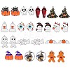 28Pcs 14 Styles Halloween Theme Alloy Enamel Pendants ENAM-SZ0001-63P-1