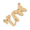 304 Stainless Steel Pendants STAS-L279-002G-U-2