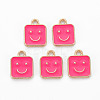 Alloy Enamel Charms ENAM-T016-13-RS-2