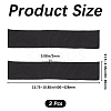 3Pcs 95% Cotton & 5% Elastic Fiber Ribbing Fabric for Cuffs FIND-GF0005-95-2