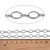 304 Stainless Steel Oval Link Chains CHS-B006-13P-3