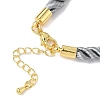 5MM Nylon Twisted Cord Necklace Making FIND-G096-01G-13-2
