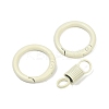 Alloy Spring Gate Clasps PALLOY-Q009-01B-2