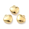 Ion Plating(IP) 304 Stainless Steel Glaze Manual Polishing Charms STAS-G030-09A-G-1