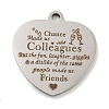Non-Tarnish 201 Stainless Steel Pendants STAS-L079-25P-07-1
