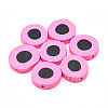 Handmade Polymer Clay Beads LS-CLAY-Q165-2-1