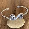 Adjustable Brass Cuff Bangles FS-WG28667-01-1