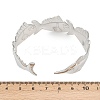 304 Stainless Steel Cuff Bangles for Women BJEW-P372-01P-3