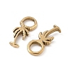 304 Stainless Steel Charms STAS-L022-529G-2