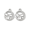 Brass Micro Pave Cubic Zirconia Charms LS-KK-H460-58P-1