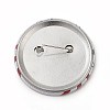 Independence Day Flat Round Tinplate Badge Pins LS-JEWB-G021-01F-2