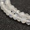 Natural Rainbow Moonstone Beads Strands G-F460-08-3