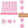 Polyester Flower Lace Ribbon OCOR-WH20001-03B-2