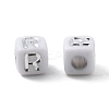 Opaque Acrylic Beads OACR-D282-06R-2