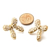304 Stainless Steel Bowknot Stud Earrings EJEW-A123-02A-G-3