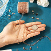 DIY Brass Star & Oval Link Chains Necklaces & Bracelets Making Kits DIY-TA0011-17-6