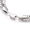 304 Stainless Steel Wheat Chain Bracelets BJEW-L665-07P-3