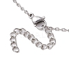 12Pcs 12 Styles 304 Stainless Steel Constellations Pendant Cable Chain Necklaces NJEW-JN05106-6