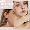 20Pcs 2 Colors Alloy Rhinestone Pendants ALRI-YW0001-26-6