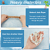 2 Sets 2 Colors Iron Anchor Hook Hangers AJEW-GL0001-75-3