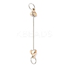 Iron Beadable Keychain Bar IFIN-F164-02-2