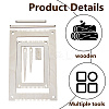 7Pcs Wooden Knitting Loom Kits DIY-WH0136-910-4