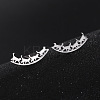 Non-Tarnish 304 Stainless Steel Stud Earrings EJEW-H095-03P-3
