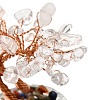 Natural Quartz Crystal Chips Tree of Life Decorations DJEW-Q010-01F-2