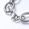 Tarnish Resistant 304 Stainless Steel Chain Bracelets LS-BJEW-F407-01-P-3