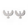 Non-Tarnish 304 Stainless Steel Pendants STAS-E186-08P-1