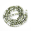 Baking Paint Glass Beads X1-DGLA-N003-8mm-C06-3