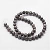 Natural Map Stone/Picasso Stone/Picasso Jasper Bead Strands G-D840-60-12mm-2