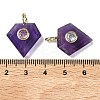 Natural Mixed Stone Faceted Pendants G-F819-03G-4