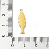Ion Plating(IP) 304 Stainless Steel Pendants STAS-B058-17G-04-3