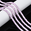 Handmade Polymer Clay Beads Strands CLAY-R089-6mm-170-6