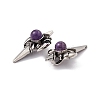 Natural Amethyst Pendants KK-A173-16AS-01-4