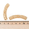 Hollow Out Brass Tube Beads KK-G532-01G-3