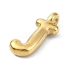 Ion Plating(IP) 304 Stainless Steel Pendants STAS-U033-02G-J-2